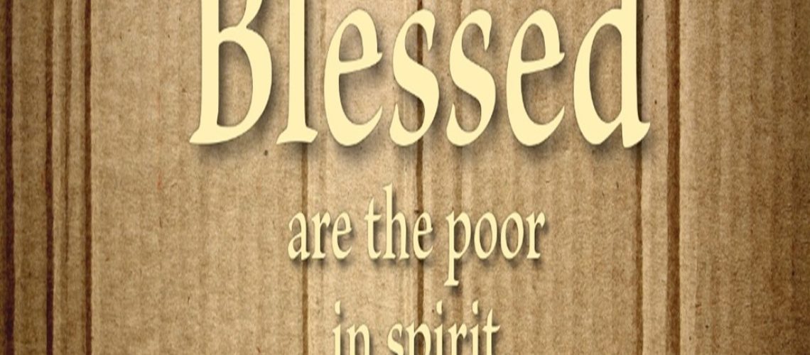 Bulletin - Blessed are the poor Mt. 5.3